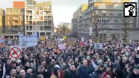Genk, Belgium?: Vaccine passport protest Nov. 14, 2021