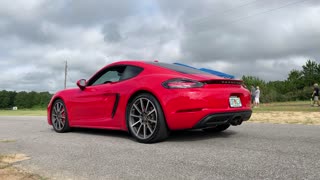 2018 Porsche Cayman S launch control