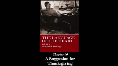 The Language Of The Heart - Chapter 36: "A Suggestion for Thanksgiving"