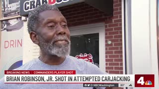 NFL Player Is SHOT In Dem-Run DC During Carjacking