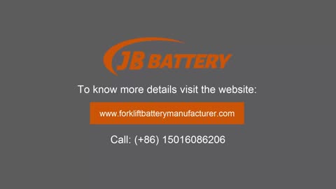 Choose Right Forklift Batter | JB Battery