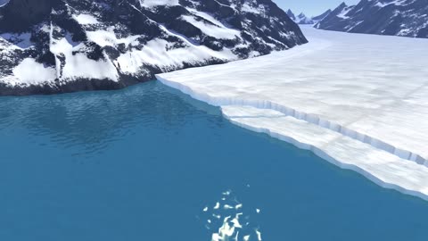 Animation: How a Glacier Melts