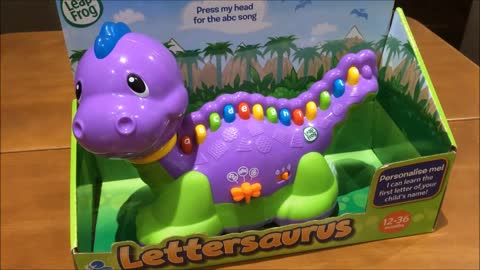 Lettersaurus Toy