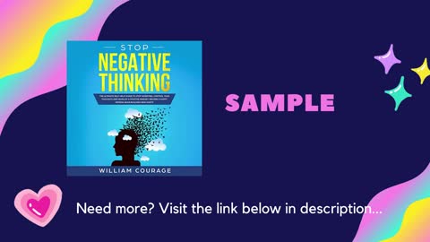 Book Recommendations | Stop Negative Thinking | Self Help