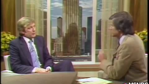 Donald Trump Interviewed by Tom Brokaw on the Today Show - 1980