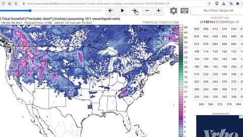 Major Winter Storm Set To Hit The South - Record Snow In Japan & Italy - Arctic Subsurface Volcanos?