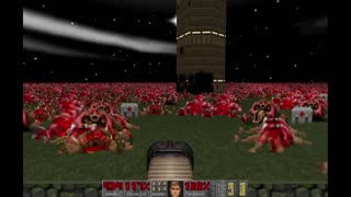 Nuts 3 by B.R.P.D. (Doom II mod) - 99% kills 100% items 100% secrets