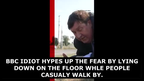 Trump shooting - BBC reporter hypes up the fear