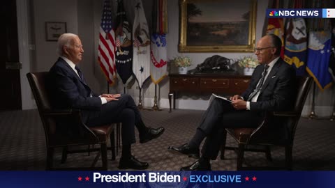 Biden interview with Lester Holt on NBC News