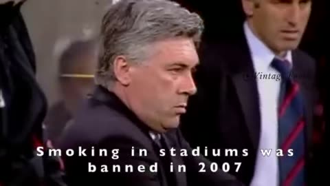 A brief history of Ancelotti's smoking