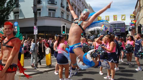Brighton And Hove Gay LGBTIA+ Pride UK. 2015 Part 2.