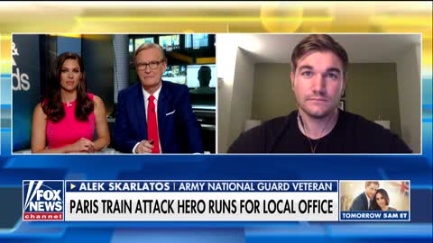 Paris train hero is taking step into politics