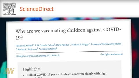 CARDIOLOGIST SOUNDS ALARM ON COVID VAX FOR KIDS