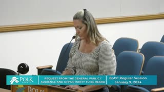 Polk County Fire Rescue Discussion BOCC Meeting January 9, 2024