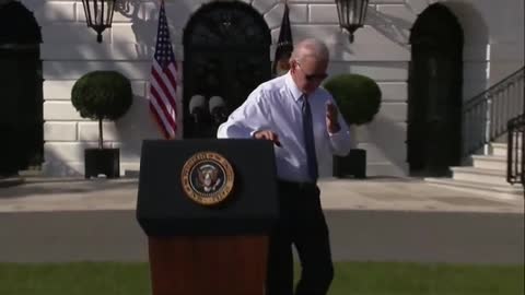 Biden Closes Remarks with Incoherent Rambling