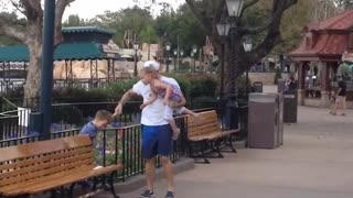 Dad Does The Difficult After Kids Have Magic Kingdom Meltdown