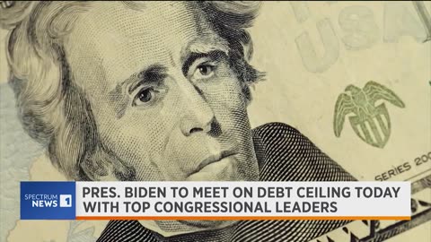 President, top congressional leaders gather for debt limit negotiations