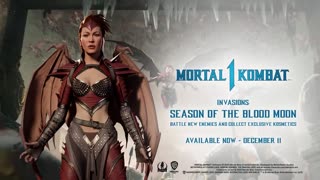 Mortal Kombat 1 - Official Season 2 Invasions_ Season of the Blood Moon Trailer