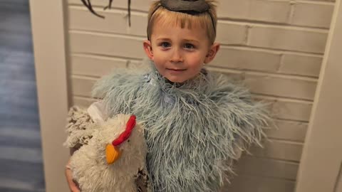 Son Dresses Up As TV Character