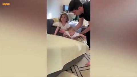 Funny Daddy and Babies Moments😊