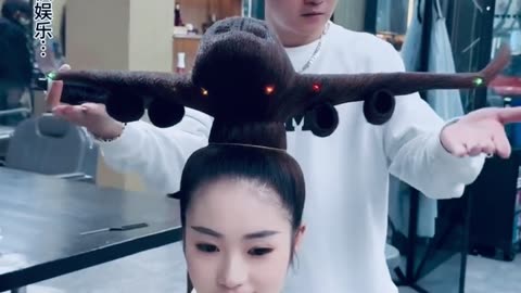 Funny Hairstyle😂😂