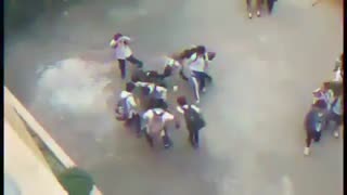 Funny street dancing