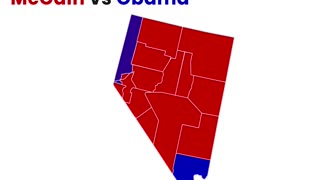 Nevada's 20-Year County Level Presidential Election Shifts: Unpacking Trump's Impact in 20 Seconds