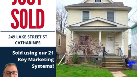 Sold! 249 Lake St., St. Catharines