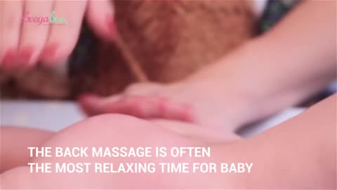 Tips of massaging a baby