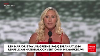 MTG Delivers RNC Speech Following The Assassination Attempt On Trump