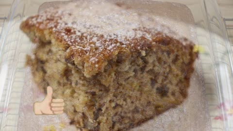 Gluten-Free Banana Cake / Easy and Quick Cake Recipe