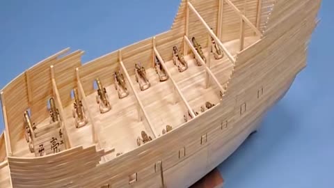 A completely handmade ship, wonderful hand made Caribbean ship 🙆😍