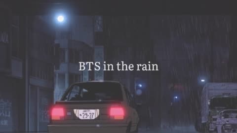 BTS playlist STUDY/CHILL/COMFORT/SLLEP with RAIN