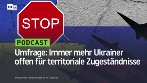 Umfrage: Immer mehr Ukrainer offen für territoriale Zugeständnisse
