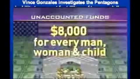 10 septembre 2001 : Rumsfeld dit que 2,3 billions de dollars manquent au Pentagone (CBS) (VOST)