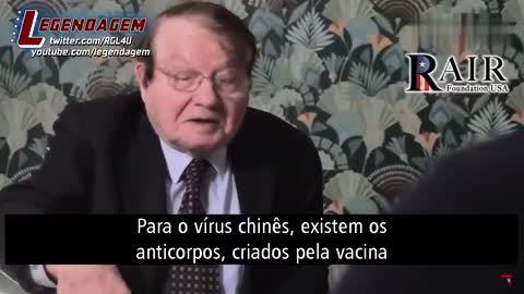 Luc Montagnier, ganhador do prêmio Nobel de medicina legendado