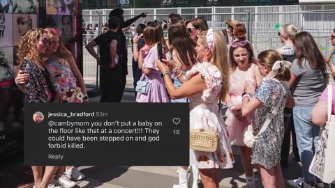 Taylor Swift fans outraged by viral picture of baby on floor at ‘Eras Tour’ concert