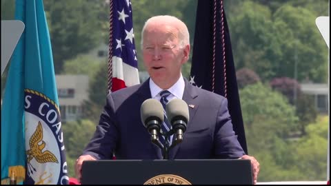 Biden Calls Coast Guard Graduates "Dull" When They Don't Clap During His Speech