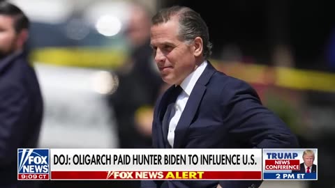 Romanian Oligarch paid Hunter Biden to influence US policy, DOJ alleges