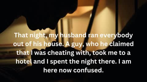 My Husband Thinks I Cheated and Now Battering Me