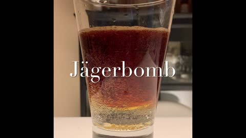 Most simple Jägerbomb