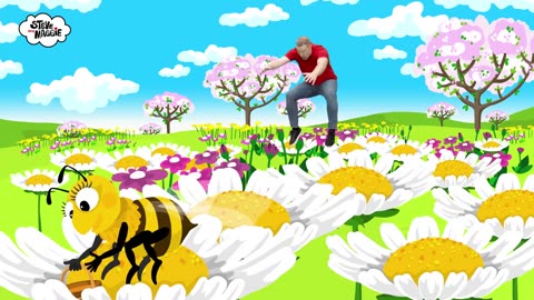 Little Bugs for Kids from Steve and Maggie - Ladybird, Honey Bee, Bumblebee Story - Wow English TV