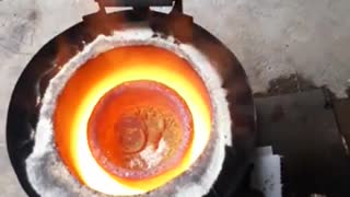 waste oil burner, foundry