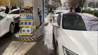 Electric Car Protest in Croatia