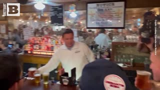 Ron Desantis at Bar: "I'll Serve You Anything but Bud Light"