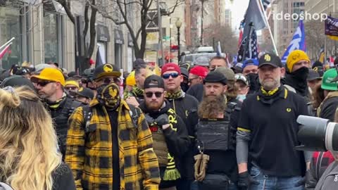 Proud Boys storm DC for the March For Trump Rally