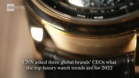 This year's luxury watch trends