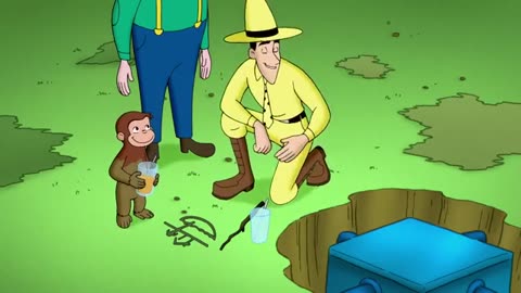 Curious George Monkey beautiful Kids Cartoon