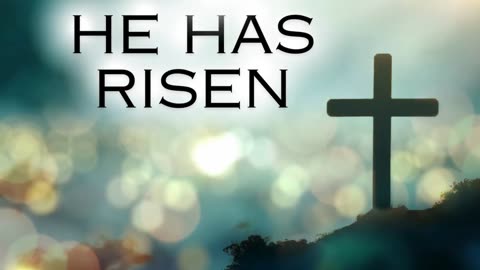 HE IS RISEN TV ART ( piano music instrumental ) | TV SCREENSAVER 4K | FREE TV ARTWORK