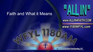 Faith & What it Means | All In